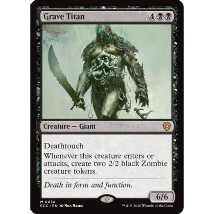 Grave Titan (ECC-074) - Commander: Lorwyn Eclipsed