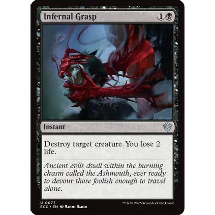 Infernal Grasp (ECC-077) - Commander: Lorwyn Eclipsed