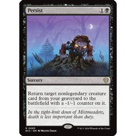 Persist (ECC-083) - Commander: Lorwyn Eclipsed