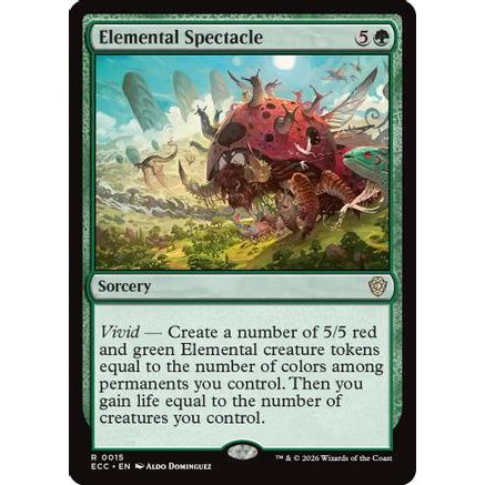 Elemental Spectacle (ECC-015) - Commander: Lorwyn Eclipsed
