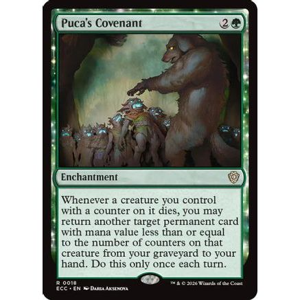 Puca's Covenant (ECC-018) - Commander: Lorwyn Eclipsed