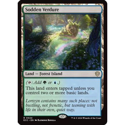 Sodden Verdure (ECC-024) - Commander: Lorwyn Eclipsed