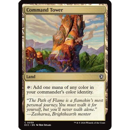Command Tower (0059) (ECC-059) - Commander: Lorwyn Eclipsed