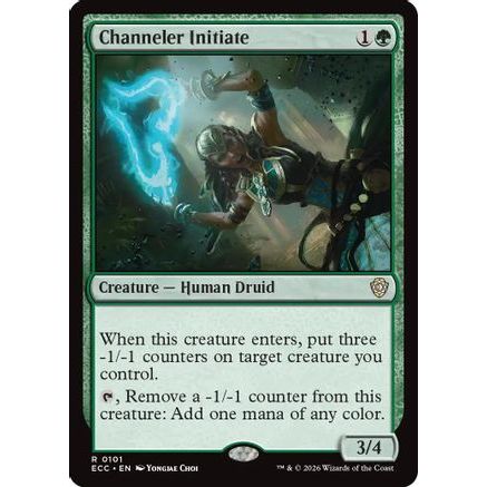 Channeler Initiate (ECC-101) - Commander: Lorwyn Eclipsed