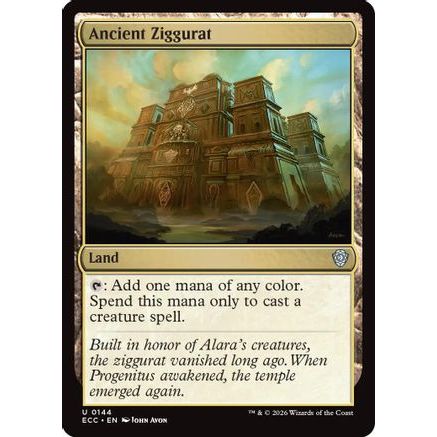 Ancient Ziggurat (ECC-144) - Commander: Lorwyn Eclipsed