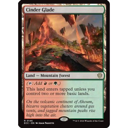 Cinder Glade (ECC-146) - Commander: Lorwyn Eclipsed