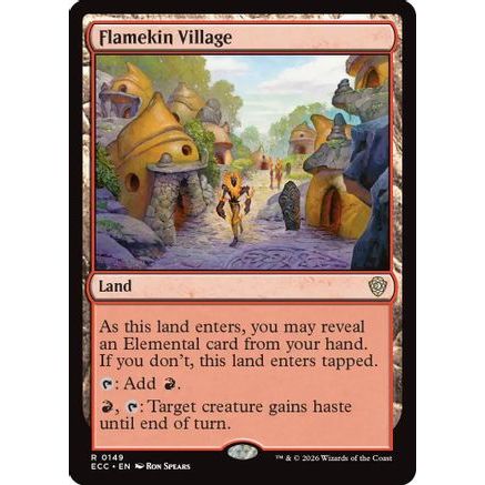 Flamekin Village (ECC-149) - Commander: Lorwyn Eclipsed