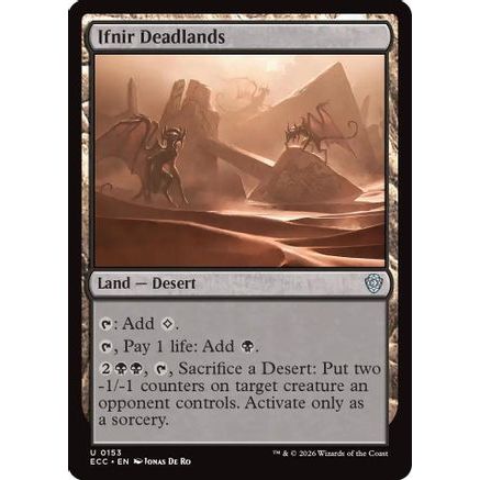 Ifnir Deadlands (ECC-153) - Commander: Lorwyn Eclipsed