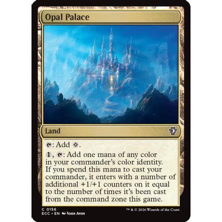 Opal Palace (ECC-156) - Commander: Lorwyn Eclipsed