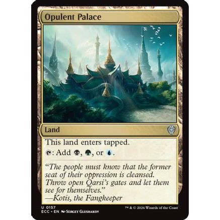 Opulent Palace (ECC-157) - Commander: Lorwyn Eclipsed