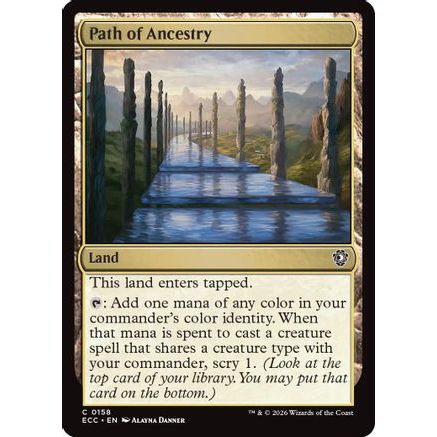Path of Ancestry (ECC-158) - Commander: Lorwyn Eclipsed