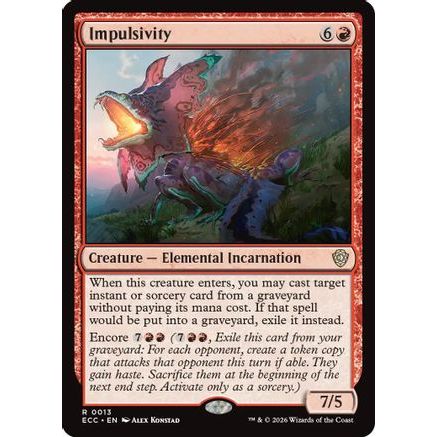 Impulsivity (ECC-013) - Commander: Lorwyn Eclipsed