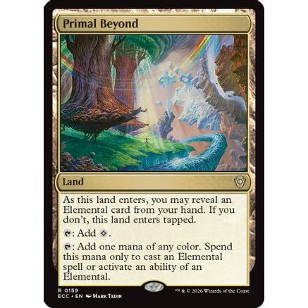 Primal Beyond (ECC-159) - Commander: Lorwyn Eclipsed