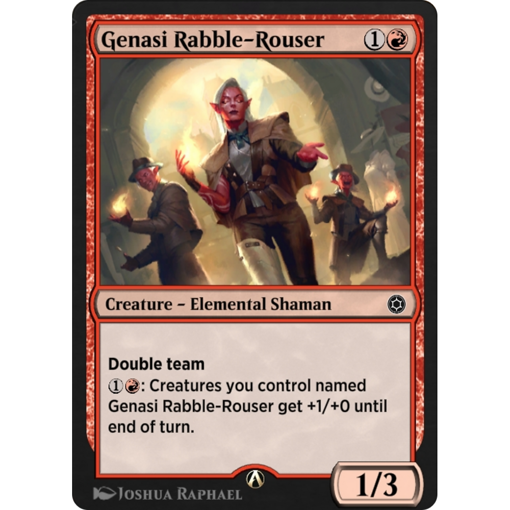 Genasi Rabble-Rouser (HBG-053) - Alchemy Horizons: Baldur's Gate