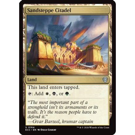 Sandsteppe Citadel (ECC-164) - Commander: Lorwyn Eclipsed