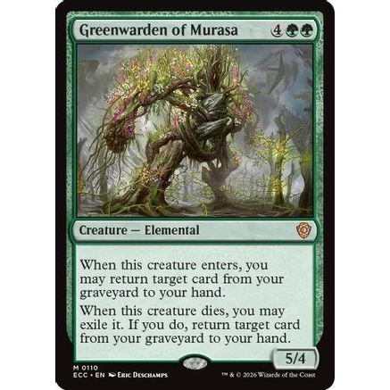 Greenwarden of Murasa (ECC-110) - Commander: Lorwyn Eclipsed