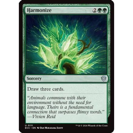 Harmonize (ECC-111) - Commander: Lorwyn Eclipsed