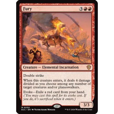 Fury (ECC-050) - Commander: Lorwyn Eclipsed