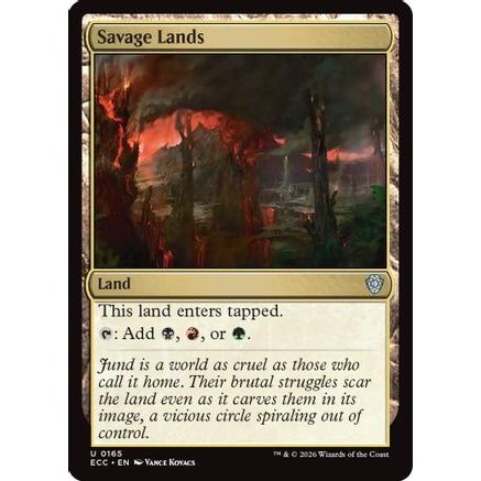 Savage Lands (ECC-165) - Commander: Lorwyn Eclipsed