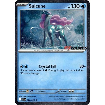 Suicune (EB Games Exclusive) 26 - Miscellaneous Cards & Products Holofoil