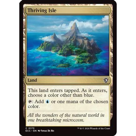 Thriving Isle (ECC-173) - Commander: Lorwyn Eclipsed