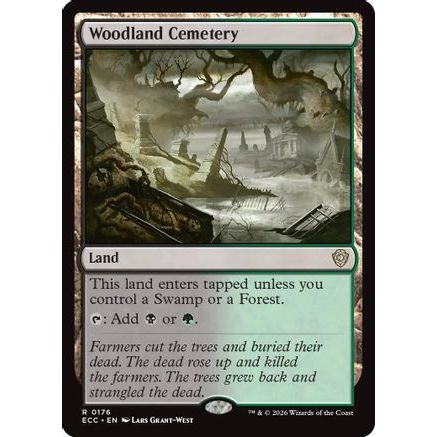 Woodland Cemetery (ECC-176) - Commander: Lorwyn Eclipsed