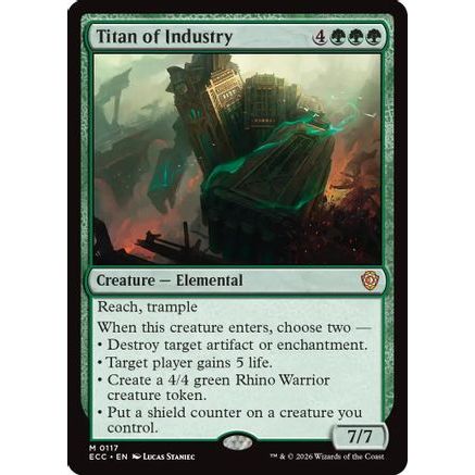 Titan of Industry (ECC-117) - Commander: Lorwyn Eclipsed