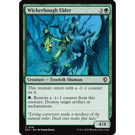 Wickerbough Elder (ECC-118) - Commander: Lorwyn Eclipsed