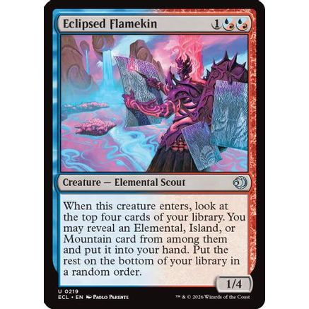 Eclipsed Flamekin (ECL-219) - Lorwyn Eclipsed