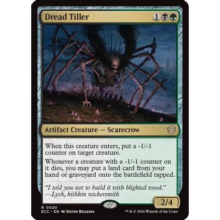 Dread Tiller (ECC-020) - Commander: Lorwyn Eclipsed