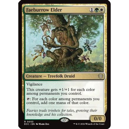 Faeburrow Elder (ECC-053) - Commander: Lorwyn Eclipsed