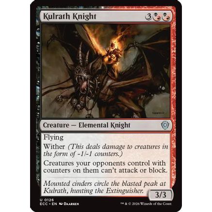 Kulrath Knight (ECC-126) - Commander: Lorwyn Eclipsed