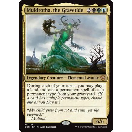 Muldrotha, the Gravetide (ECC-128) - Commander: Lorwyn Eclipsed