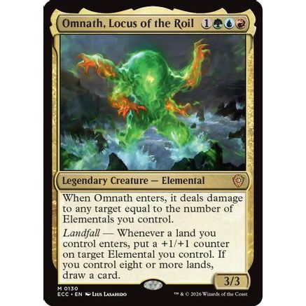 Omnath, Locus of the Roil (ECC-130) - Commander: Lorwyn Eclipsed
