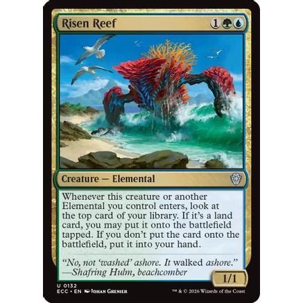 Risen Reef (ECC-132) - Commander: Lorwyn Eclipsed