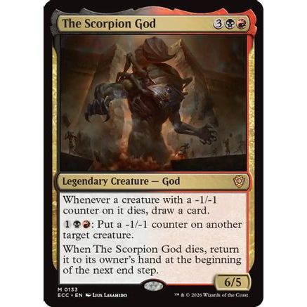 The Scorpion God (ECC-133) - Commander: Lorwyn Eclipsed
