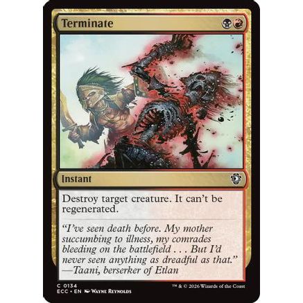 Terminate (ECC-134) - Commander: Lorwyn Eclipsed