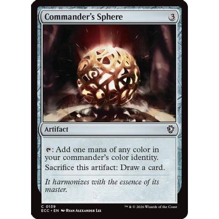 Commander's Sphere (ECC-139) - Commander: Lorwyn Eclipsed