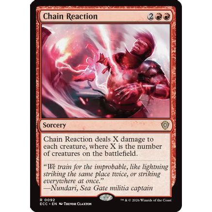 Chain Reaction (ECC-092) - Commander: Lorwyn Eclipsed