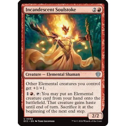 Incandescent Soulstoke (ECC-094) - Commander: Lorwyn Eclipsed
