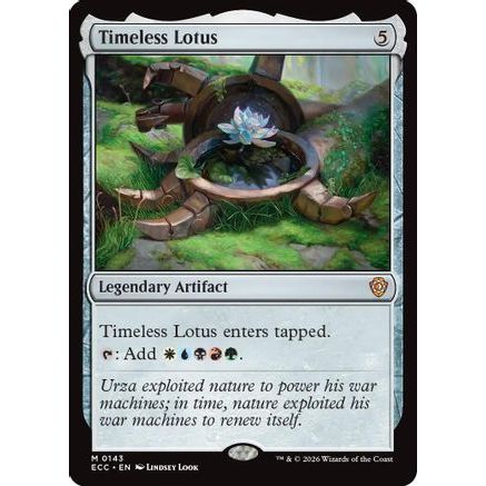 Timeless Lotus (ECC-143) - Commander: Lorwyn Eclipsed