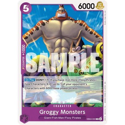 Groggy Monsters (EB04-033) - The Azure Sea's Seven