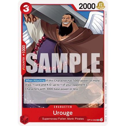 Urouge (OP14-002) - The Azure Sea's Seven