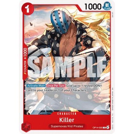 Killer (OP14-005) - The Azure Sea's Seven