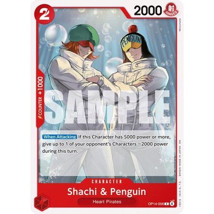 Shachi & Penguin (OP14-006) - The Azure Sea's Seven