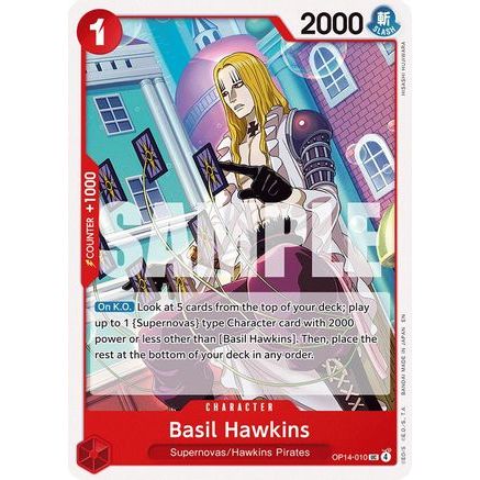 Basil Hawkins (OP14-010) - The Azure Sea's Seven