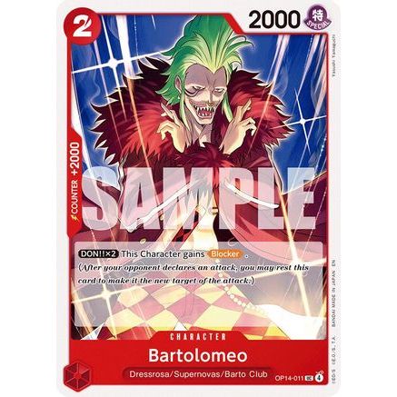 Bartolomeo (OP14-011) - The Azure Sea's Seven