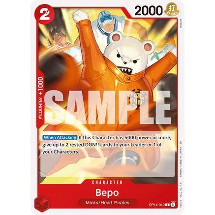 Bepo (OP14-012) - The Azure Sea's Seven