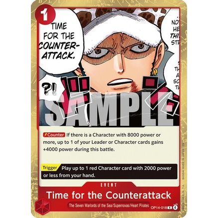 Time for the Counterattack (OP14-018) - The Azure Sea's Seven Foil