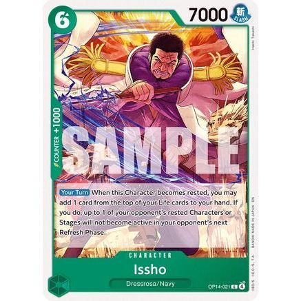 Issho - OP14-021 (OP14-021) - The Azure Sea's Seven